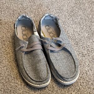 Hey Dude Light Gray Slip-On Shoes